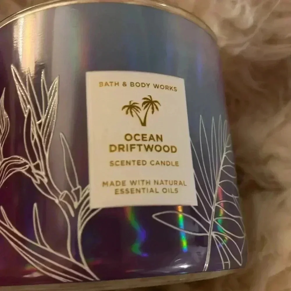 BATH AND BODY WORKS 🌊OCEAN‎ DRIFTWOOD🌊 CANDLE 14.5oz